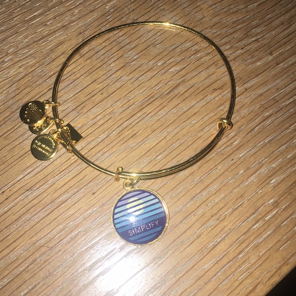Alex and Ani Jewelry - Alex and Ani simplify bangle in gold